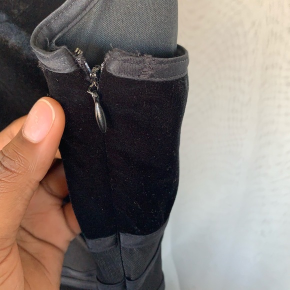 Black velvet dress - Picture 11 of 14